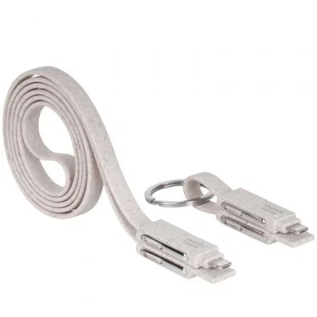 Mars Gaming MCA-ECO Pack 2 Cables USB 2.0 (Lightning, MicroUSB, USB-C, USB-A)